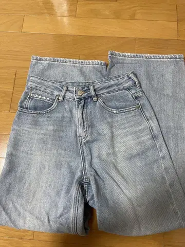 [ FASHIRU ] 데님 팬츠 라이트 블루