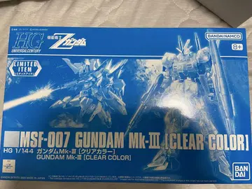 HG 건담 마크 III 클리어 RG 유니콘 건담 HG 군경 자쿠