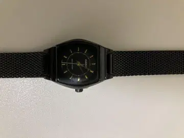 CASIO 쿼츠 손목시계 블랙 여성용
