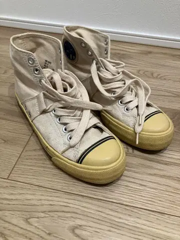 US PRO Keds 하이컷 스니커즈 화이트 컬러 여성용 농구
