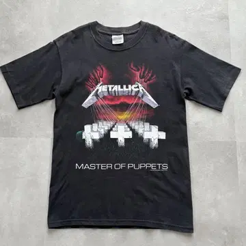 90년대 빈티지 메탈리카 METALLICA 밴드 티셔츠 반팔 블랙 S