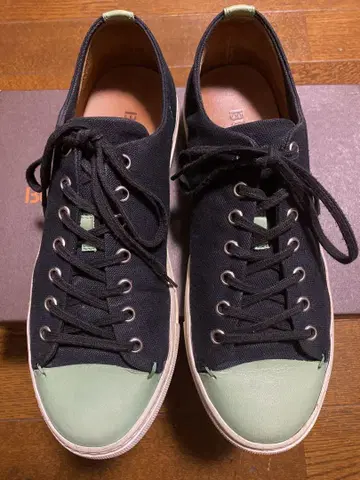 BUTTERO 가죽 & 코튼 스니커즈 37