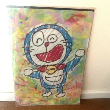 영화 도라에몽 진구의 그림 세계 이야기 클리어 파일 2개 세트