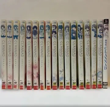클라나드 1기 + 2기 + 극장판 DVD 전 17권 세트