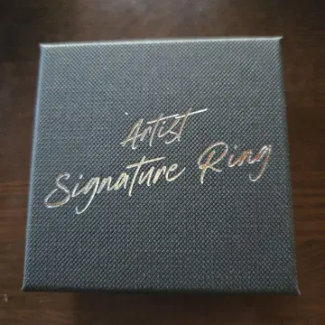 WayV NCT TEN Artist Signature Ring