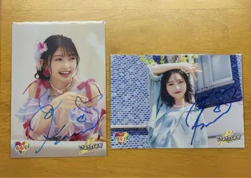 초도키메키 선전부 도키센 츠지노 카나미 사인 포함 브로마이드 세트