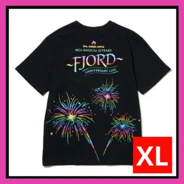 새상품 FJORD 기념일 티셔츠 [XL] 블랙
