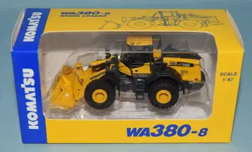 KOMATSU 1/87 코마츠 오리지널 미니어처 WA380-8 휠 로더