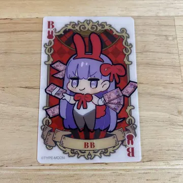 Fate 와다 아루코 전 카드놀이풍 클리어 카드 RED BB