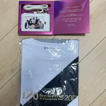 Hey! Say! JUMP 10th 패스 케이스 티셔츠