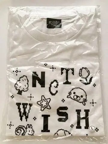 NCT WISH LOG in 티셔츠 L 사이즈