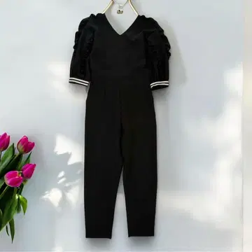 보더스 앳 발코니 프릴 슬리브 올인원 팬츠