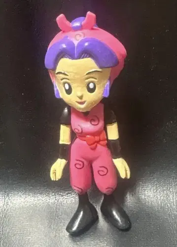'닌자 타마 란타로'의 토모미 피규어 핑크 약 10.5cm