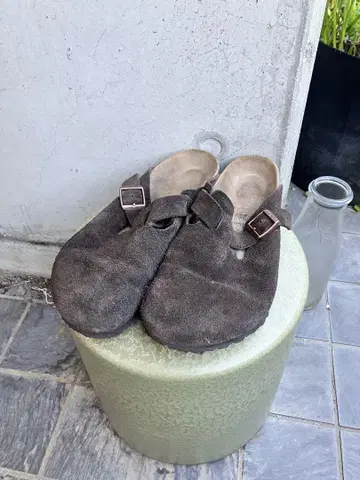 BIRKENSTOCK 버켄스탁 보스턴 다크 브라운
