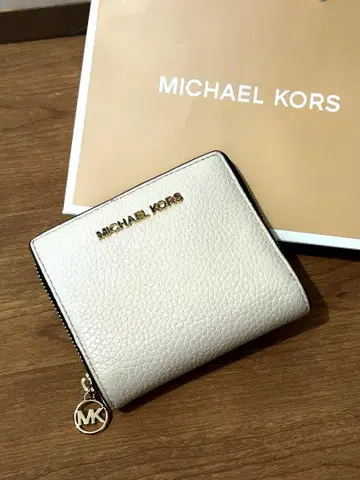MICHAEL KORS 반지갑 베이지/블랙