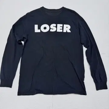 SUBPOP LOSER 롱 T 블랙 서브 팝 루저 그레이트 랜드