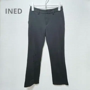 [이네드] 슬랙스 팬츠 포멀 블랙 오피스 깔끔