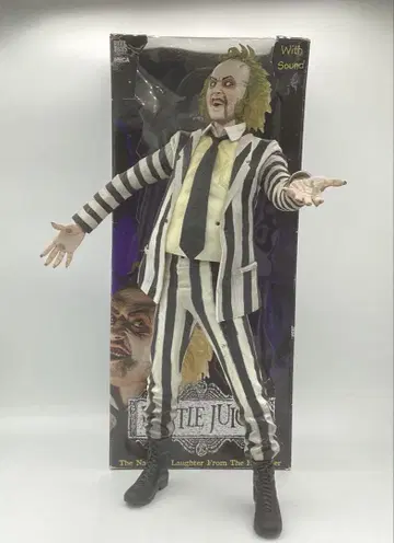 NECA 비틀쥬스 피규어 음성 포함 18인치(약 45cm)
