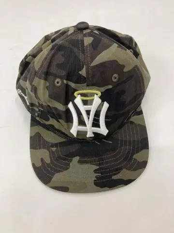 Aeae 카모 패턴 NY 로고 캡