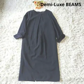 데밀룩스 빔즈 BEAMS 포멀 원피스 36 네이비