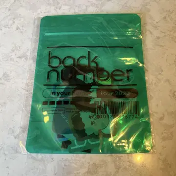 back number 수명이 선택한 스티커 세트 지퍼 케이스 포함