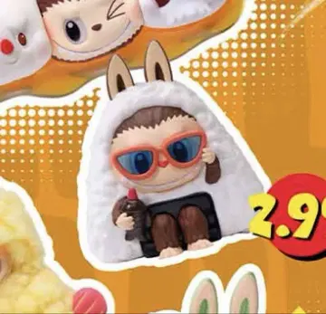 POPMART labubu wacky mart 와키 마트 오니기리