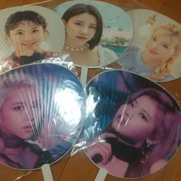 TWICE 부채 5개 세트