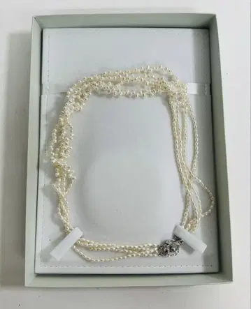 담수 진주 목걸이