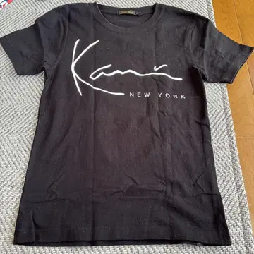 Kamu NEW YORK 블랙 티셔츠