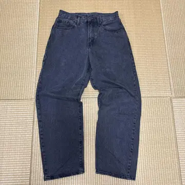 GAP 배기 데님 블랙 28 30 사이즈 M 사이즈