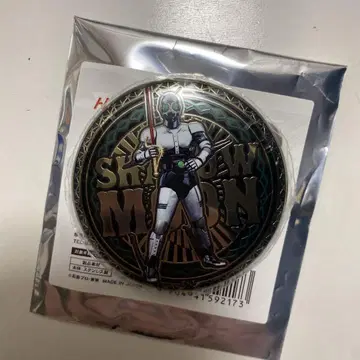 섀도우 문 메탈 배지 가면라이더 블랙
