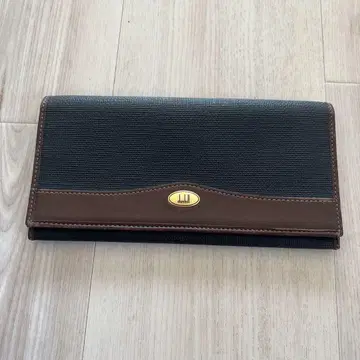 dunhill 던힐 캔버스 패턴 장지갑