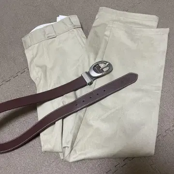 Dickies 874 워크 팬츠 벨트 세트