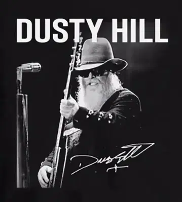 더스티 힐 티셔츠 ZZ TOP 밴딩 락 AC/DC 레어