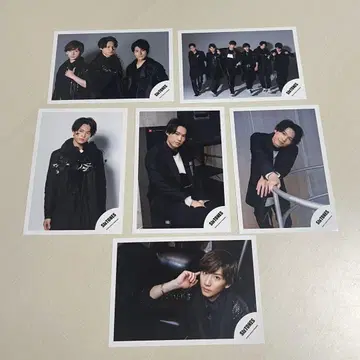 SixTONES 공식 사진 9장 세트 라프스토