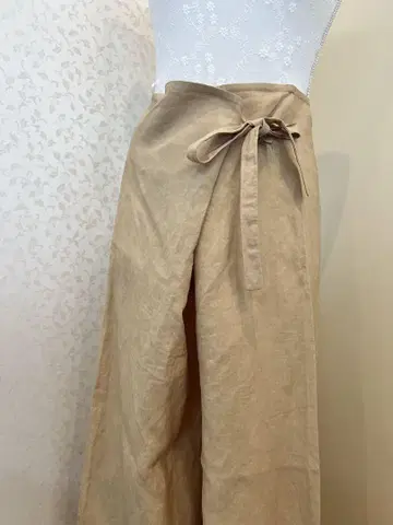 자라 베이지 랩 팬츠