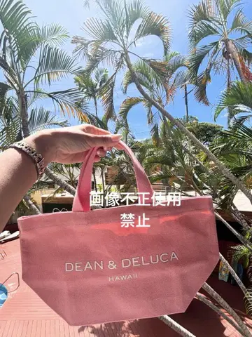 완판템 딘앤델루카 리뉴얼 기념 토트백 하와이 핑크