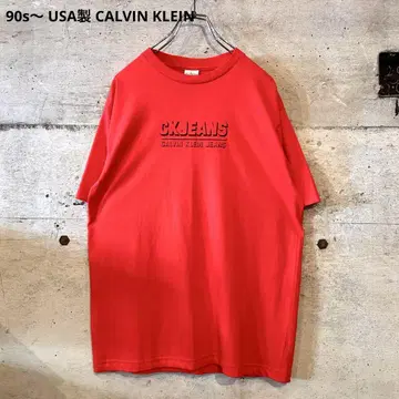 90년대~ USA제 CALVIN KLEIN 캘빈클라인 티셔츠 데드