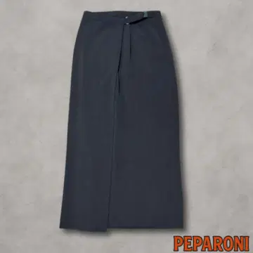 00's vintage 새상품급 다크 그레이 타이트 스커트 고급스러움