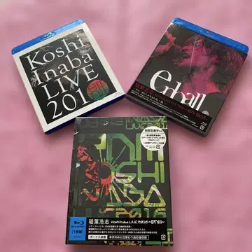 Koshi Inaba LIVE Blu-ray 3장 세트