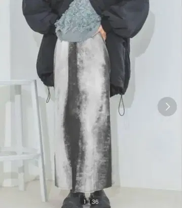 지나시스 그라데이션 스커트