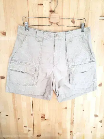 무료 US 구제 의류 L.L.Bean 카고 숏팬츠 사이드 포켓 부착