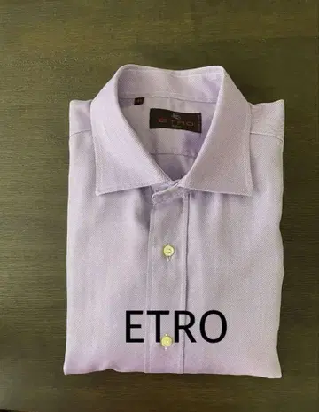 ETRO 에트로 와이셔츠 남성용 긴팔 2XL