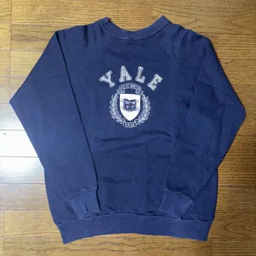 velva sheen 70s 맨투맨 빈티지 yale 퍼플네이비