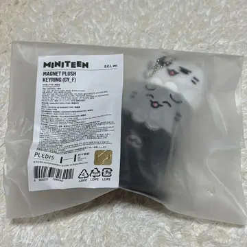 miniteen 준 jun magnet plush keyring