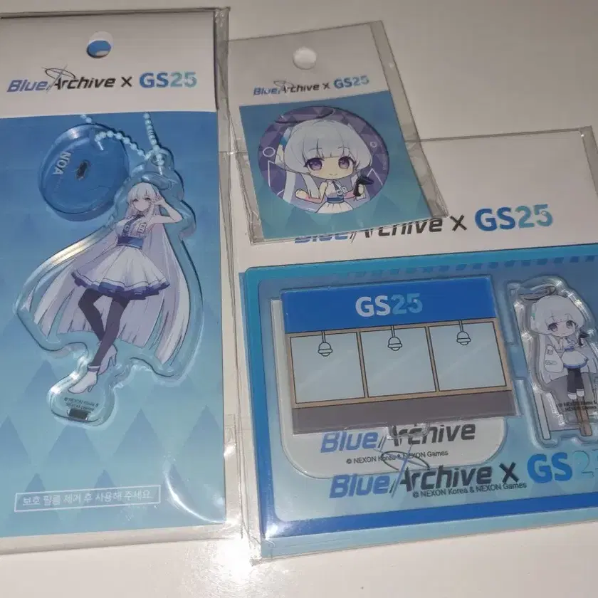 韓国限定 ブルーアーカイブ GS25 3点セット ノア 韓国限定 ブルーアーカイブ GS25 3点セット ノア - メルカリ