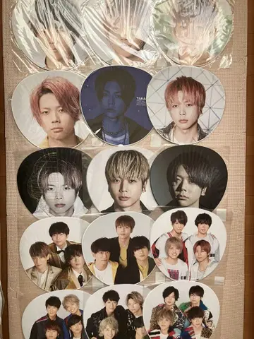 NEWS 멤버 전체 마스다 타카히사 부채 15개 세트
