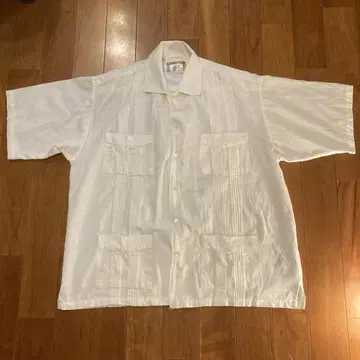 SOMANI FABRICS 프릭스스토어 린넨 코튼 쿠바 셔츠