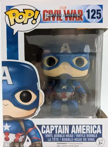 FUNKO POP! / 마블 캡틴 아메리카 125