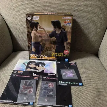 NARUTO 이타치 사스케 복권 피규어 세트
